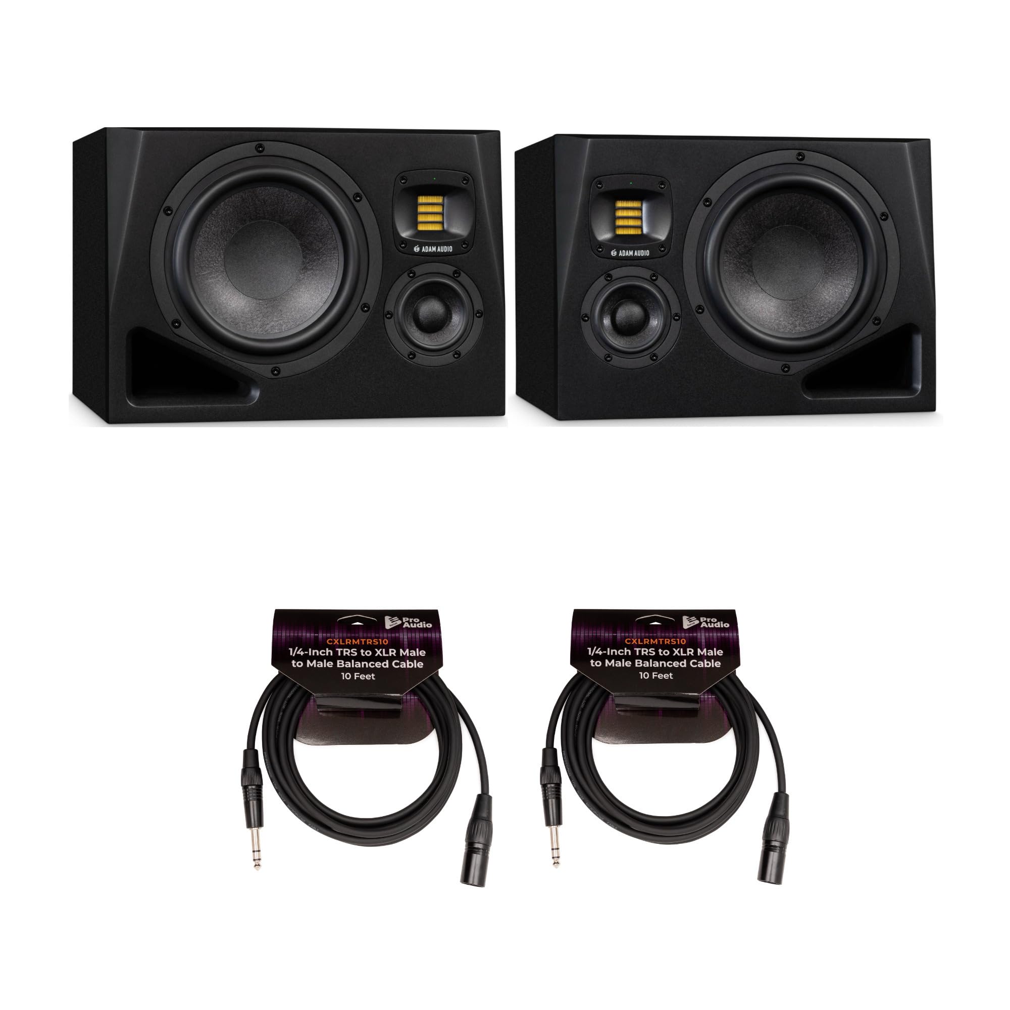 Amazon.com: Adam Audio A8H Powered 3-Way Studio Monitor (Left and